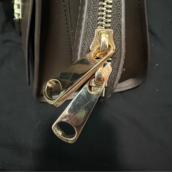 Zac Zac Posen Eartha Double Handle Top Zip Leather Bag - Picture 9 of 12